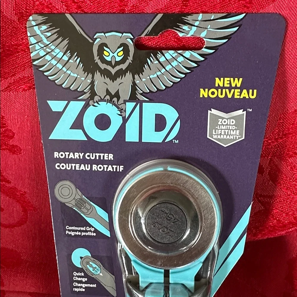 🌵3/$15 ZOID Rotary 45 mm Cutter in Blue and Black ( see description)
